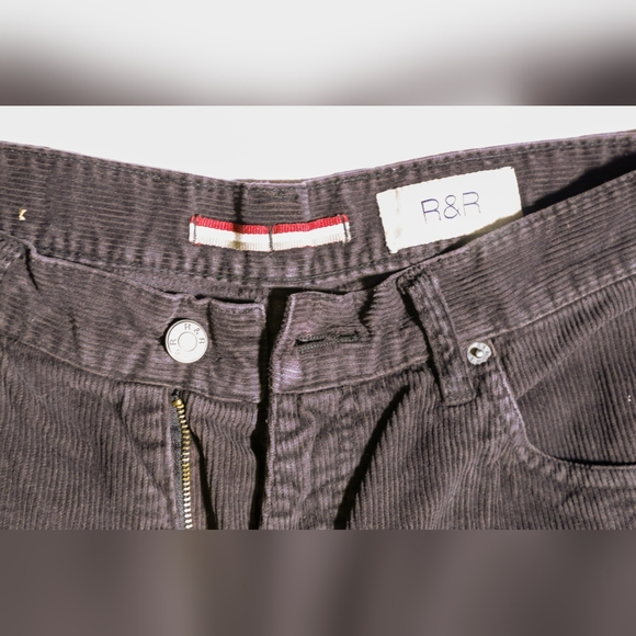 Vintage corduroy - Brown - relaxed fit (waist 32") - Picture 3 of 3